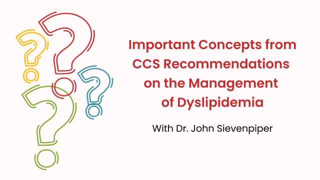 CCS dyslipidemia