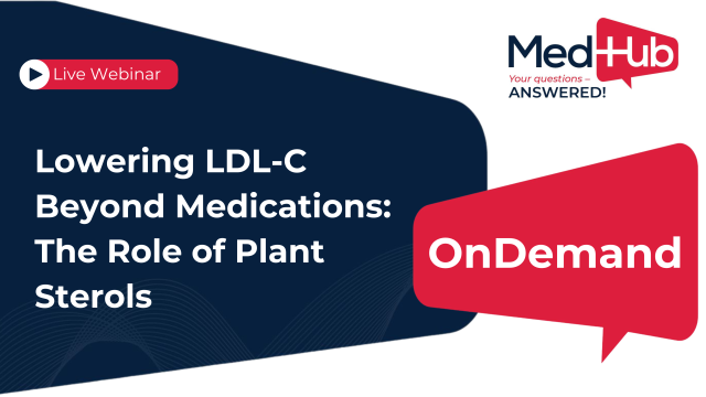 Lowering LDL-C Beyond Medications: The Role of Plant Sterols